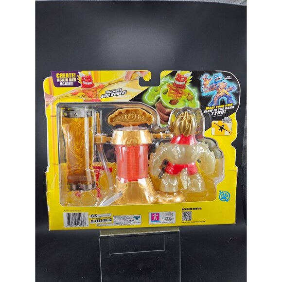 Heroes Of Goo Jit Zu Hero Creator Glow-In-The-Dark Blazagon Kit 3X Goo Fillings - Picture 6 of 7